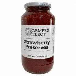 Farmer's Select Strawberry Preserve, 32 oz. - Jams & Jellies