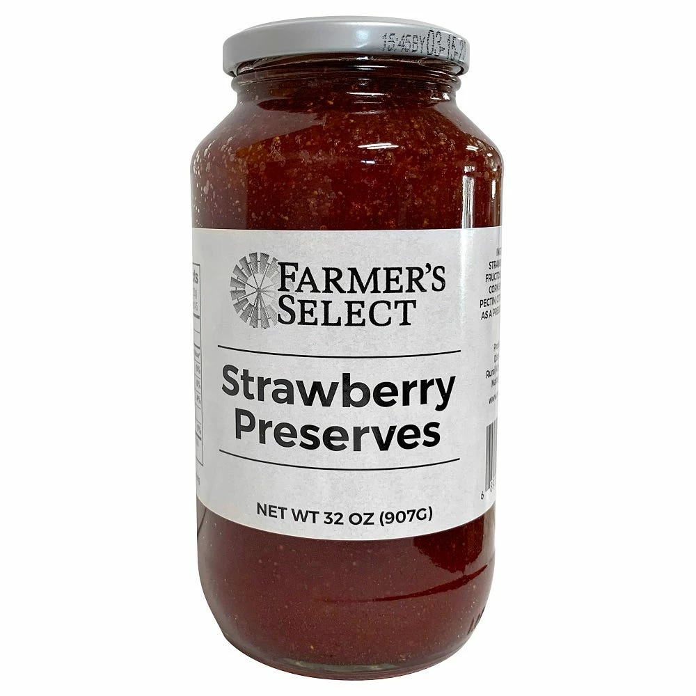 Farmer's Select Strawberry Preserve, 32 oz. - Jams & Jellies 1 Farmer's Select Strawberry Preserve, 32 oz. - Jams & Jellies