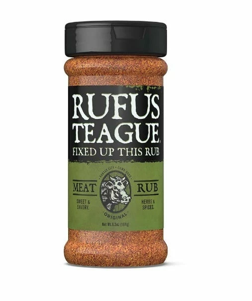 Rufus Teague® Original Meat Rub, 6.5 oz. - Condiments & Sauces 1 Rufus Teague® Original Meat Rub, 6.5 oz. - Condiments & Sauces