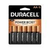 Duracell Coppertop AA Alkaline Batteries, 6 Pack - Household Batteries