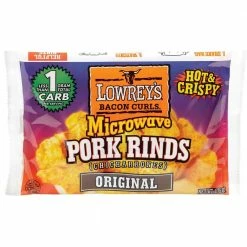 Lowrey's Original Microwave Pork Rinds, 1.75 oz. - Jerky