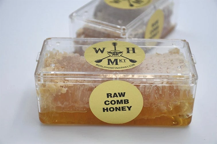 World Honey Market Honey-Comb Cassette, 4oz - HC-5084 - Food 3 World Honey Market Honey-Comb Cassette, 4oz - HC-5084 - Food - Image 3