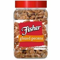 Fisher Glazed Pecans, 24 oz. - Pecans, Pistashios & Walnuts
