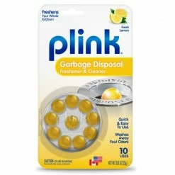 Plink Garbage Disposal Cleaner, Lemon - PLM12T - All-Purpose Cleaners