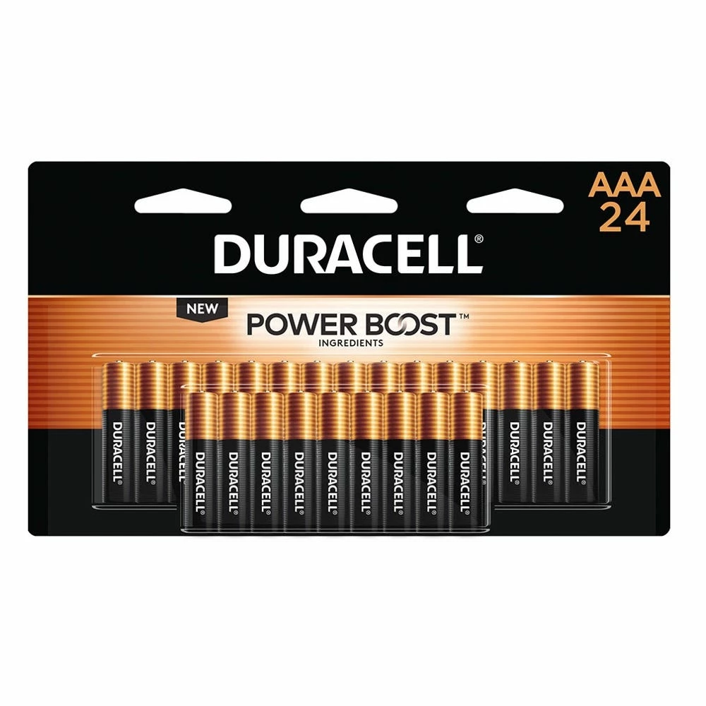 Duracell Coppertop AAA Alkaline Batteries, 24 Pack - Household Batteries 1 Duracell Coppertop AAA Alkaline Batteries, 24 Pack - Household Batteries