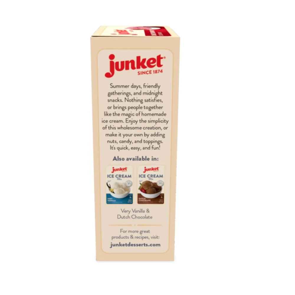 Junket Strawberry Ice Cream Mix, 4 oz. - 42401 - Baking Essentials 3 Junket Strawberry Ice Cream Mix, 4 oz. - 42401 - Baking Essentials - Image 3