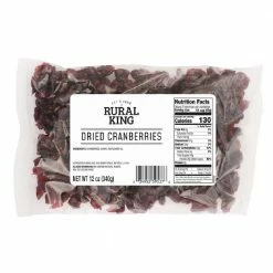 Rural King Dried Cranberries, 12 oz. - Dried Fruit