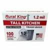 Rural King Extra Strong Tall Kitchen 13 Gallon Trash Bags, 100 Count