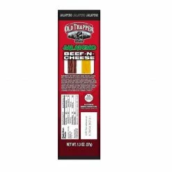 Old Trapper Jalapeno Beef-N-Cheese Snack Sticks, 1.3 oz. - Jerky
