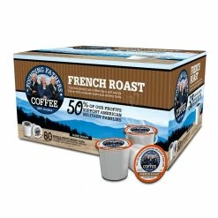 Founding Fathers French Roast Single-Serve Coffee Pods, 80 Count - Coffee Supplies