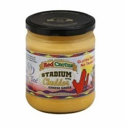 Red Cactus Stadium Style Cheddar Cheese Sauce, 15 oz. Jar - Dips