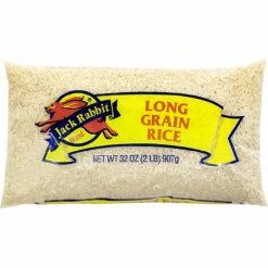 Jack Rabbit Long Grain Rice, 5 lb. Bag