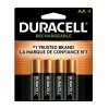 Duracell Rechargeable AA Batteries, 4-Pack - Household Batteries