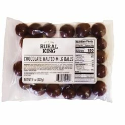 Rural King Chocolate Malted Milk Balls - Candy & Gum