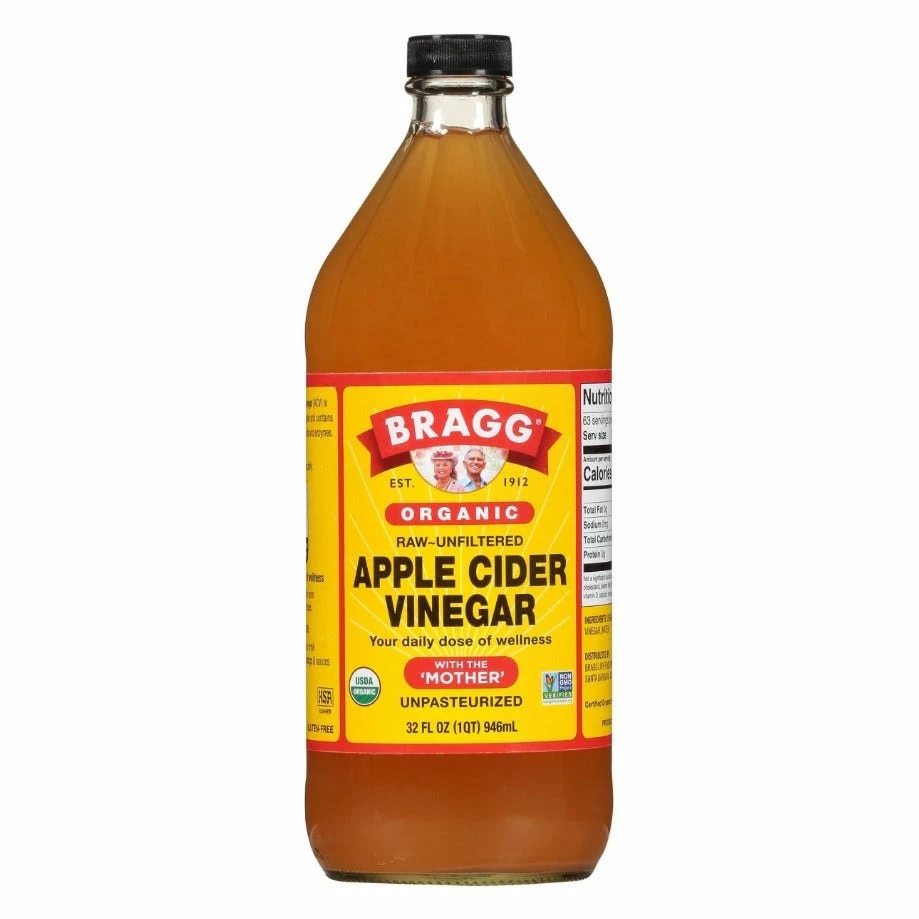 Various Brands Bragg Organic Raw-Unfiltered Apple Cider Vinegar, 32 oz. - Pantry 1 Various Brands Bragg Organic Raw-Unfiltered Apple Cider Vinegar, 32 oz. - Pantry