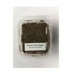 Lipari Ground Pepper Black, 6 oz. - Spices & Seasonings