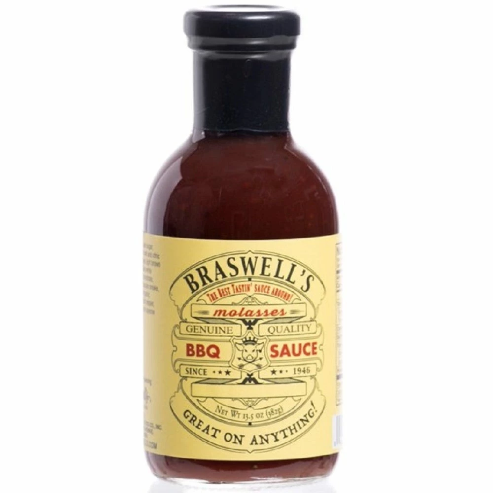 Braswell's Sweet Molasses BBQ, 13.5 oz. - Condiments & Sauces 1 Braswell's Sweet Molasses BBQ, 13.5 oz. - Condiments & Sauces