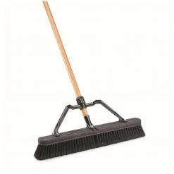 Libman 24" Industrial Grade Smooth Surface Push Broom - Cleaning & Janitorial Supplies
