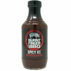 Burnt Fingers Burnt Finger Spicy KC BBQ Sauce, 19.2 oz. - Condiments & Sauces