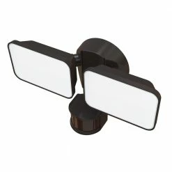 Various Brands Brown Dual Head Security 2500LM - RKBROWNDUAL - Surveillance