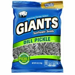 Giants Dill Pickle Sunflower Seeds, 5oz. - Salty Snacks