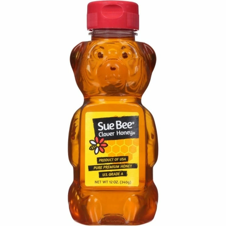 SueBee Clover Honey Bear, 12 oz. - 40 1 SueBee Clover Honey Bear, 12 oz. - 40
