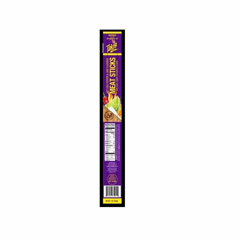 Taki's Fuego Spicy Meat Stick, 1 oz. - Jerky 1 Taki's Fuego Spicy Meat Stick, 1 oz. - Jerky