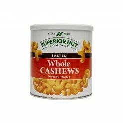 Superior Nut Company Roasted & Salted Whole Cashews, 13 oz.