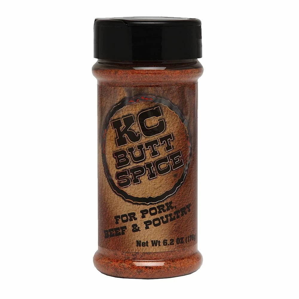 Various Brands KC Butt Spice, 6.2 oz. - Spices & Seasonings 1 Various Brands KC Butt Spice, 6.2 oz. - Spices & Seasonings