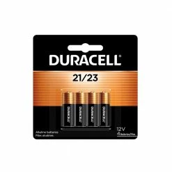 Duracell 21/23 12V Specialty Alkaline Battery, 4 Pack - Household Batteries