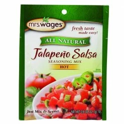 Mrs. Wages Jalapeno Salsa Mix, 0.8 oz. - Canning Ingredients