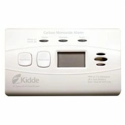 Kidde C3010D Worry-Free 10 yr Sealed Battery CO Alarm with Digital Display 21010047 - Detectors & Alarms