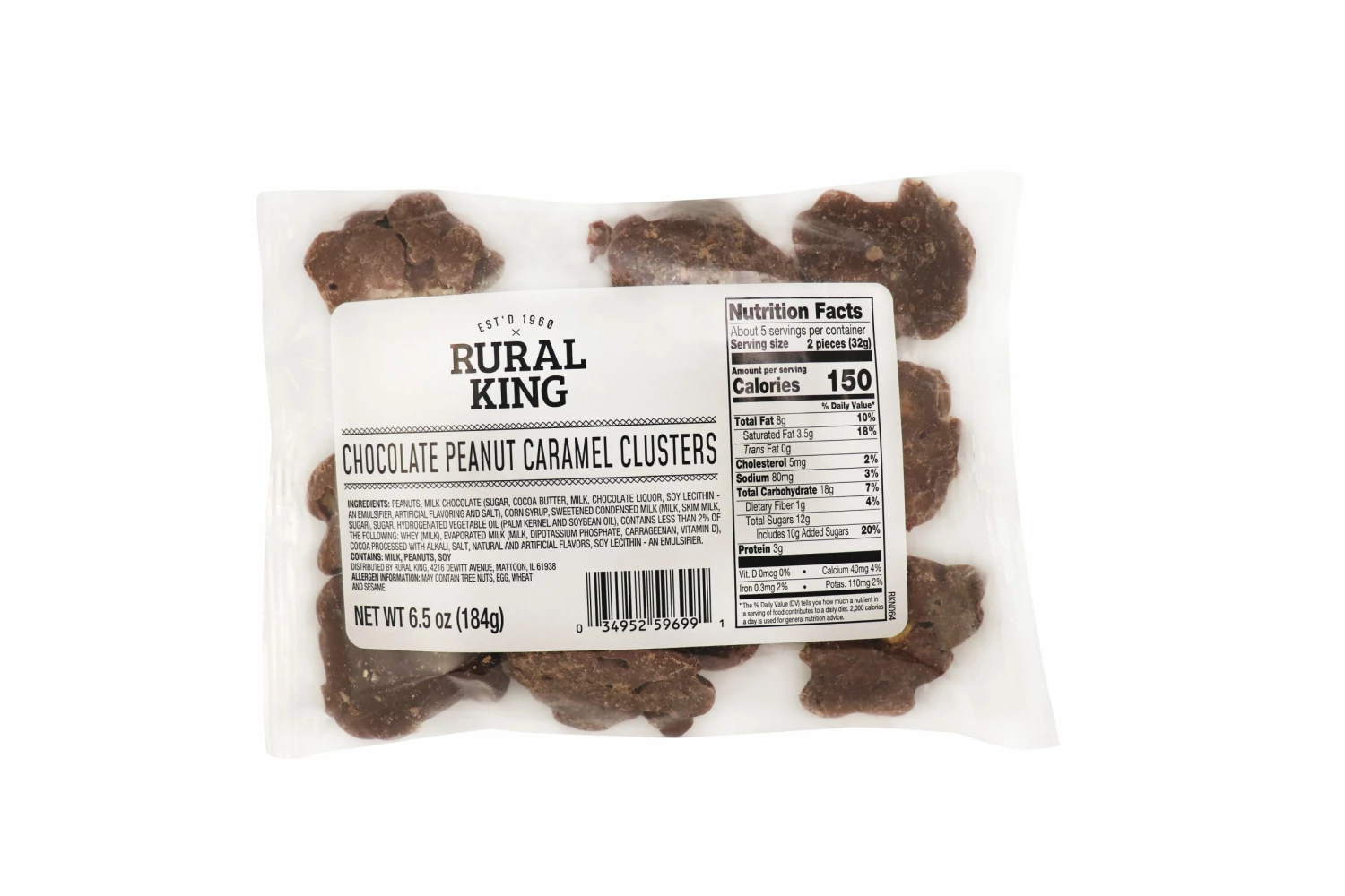 Rural King Chocolate Caramel Clusters - Candy & Gum 1 Rural King Chocolate Caramel Clusters - Candy & Gum