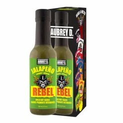 Aubrey D. Rebel Jalapeno Hot Sauce, 5 oz. - Condiments & Sauces