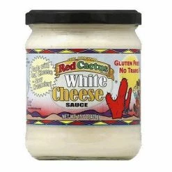 Red Cactus White Cheese Sauce, 15 oz. Jar - Dips