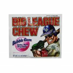 Various Brands Big League Chew Original Bubble Gum, 2.12 oz.