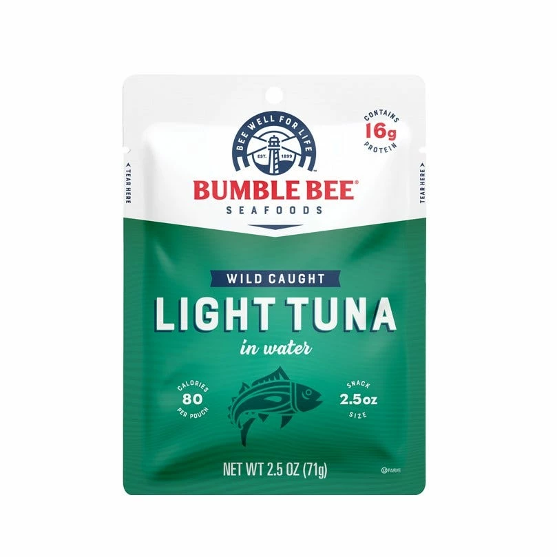 Bumblebee Bumble Bee® Wild Caught Light Tuna Pouch, 2.5 oz. - Pantry 1 Bumblebee Bumble Bee® Wild Caught Light Tuna Pouch, 2.5 oz. - Pantry