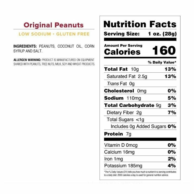 Beer Nuts Original Sweet & Salty Peanuts, 12 oz. Can - 70143 2 Beer Nuts Original Sweet & Salty Peanuts, 12 oz. Can - 70143 - Image 2