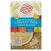 HyTop Fruit and Crème Variety Instant Oatmeal, 8.4 oz.