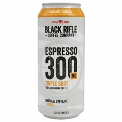 Black Rifle Coffee Company Ready-to-Drink 300 Caramel Vanilla, 15 oz. - Coffee Supplies