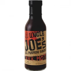 Uncle Joe's XXX Hot All-Purpose Sauce, 14.5oz - Condiments & Sauces