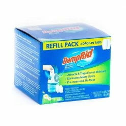 DampRid Drop-in Tab Refill Pack Moisture Absorber, Fresh Scent - FG97 - Air Fresheners