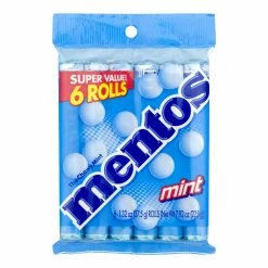 Mentos Chewy Mints, 1.32 oz. Rolls - 6 Count - Candy & Gum