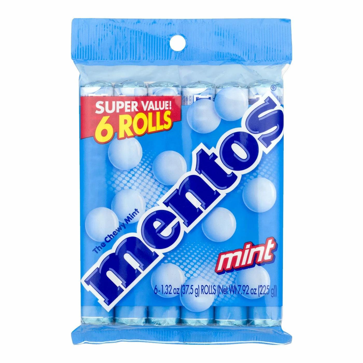 Mentos Chewy Mints, 1.32 oz. Rolls - 6 Count - Candy & Gum 1 Mentos Chewy Mints, 1.32 oz. Rolls - 6 Count - Candy & Gum