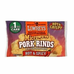 Oberto Spicy Microwave Pork Rinds, 1.75 oz. - Jerky