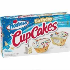 Hostess® Birthday Cupcakes, 8 Count - Snacks