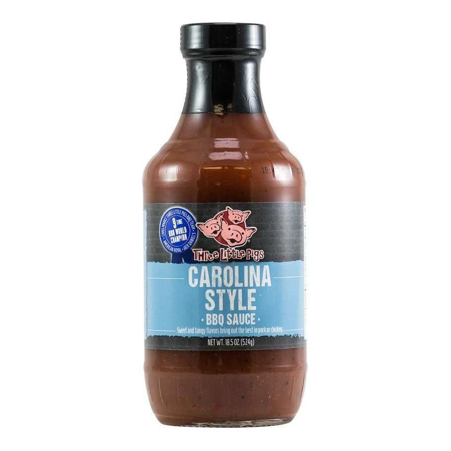 Three Little Pigs Carolina Style BBQ Sauce, 18.5 oz. - Spices & Seasonings 1 Three Little Pigs Carolina Style BBQ Sauce, 18.5 oz. - Spices & Seasonings