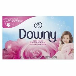 Procter and Gamble Distributing Downy April Fresh Fabric Softener Sheets 80 CT - Laundry Detergent
