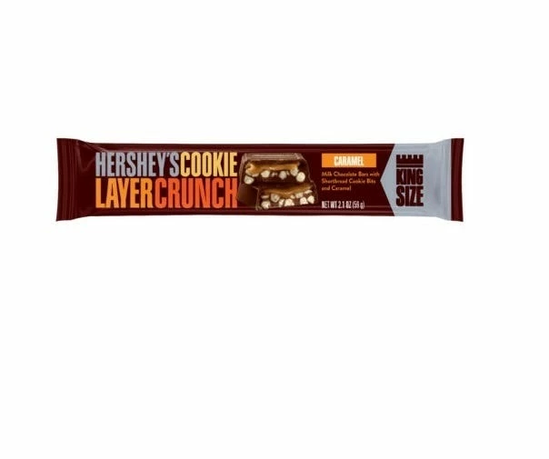 Various Brands Hershey Caramel Cookie Layer Crunch Bar, 2.1 oz. - Chocolate 1 Various Brands Hershey Caramel Cookie Layer Crunch Bar, 2.1 oz. - Chocolate