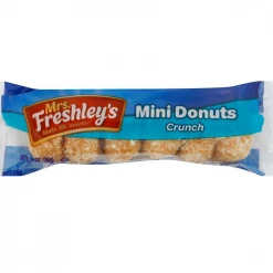 Mrs. Freshley's Mrs Freshley's Crunch Mini Donuts, 3.4oz - Snacks